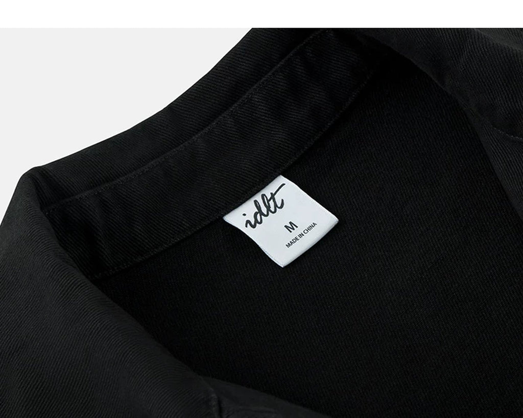 Washed Relaxed Work Jacket - COPPING THREADS - IDLT