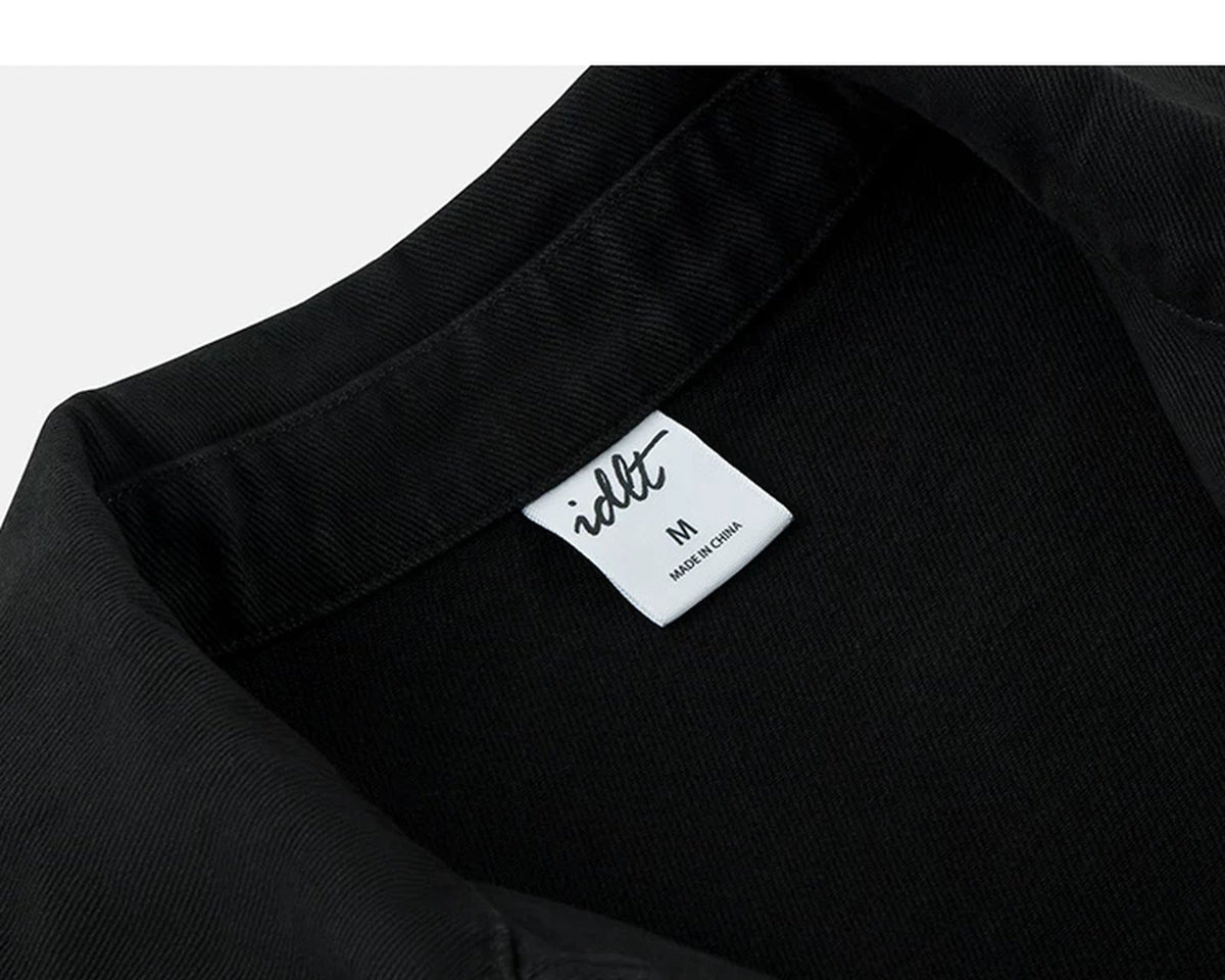 Washed Relaxed Work Jacket - COPPING THREADS - IDLT