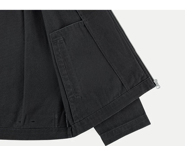 Washed Relaxed Work Jacket - COPPING THREADS - IDLT