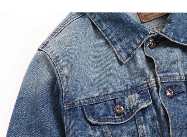 Washed Slim-Fit Denim Jacket - COPPING THREADS - IDLT
