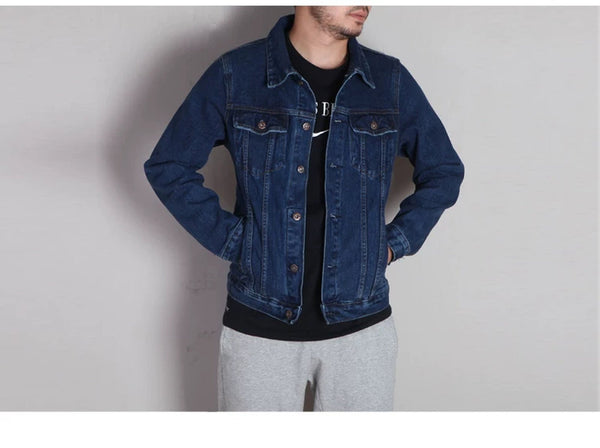 Washed Slim-Fit Denim Jacket - COPPING THREADS - IDLT