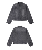 Washed Vintage Heavyweight Denim Jacket - COPPING THREADS - TRECLUB