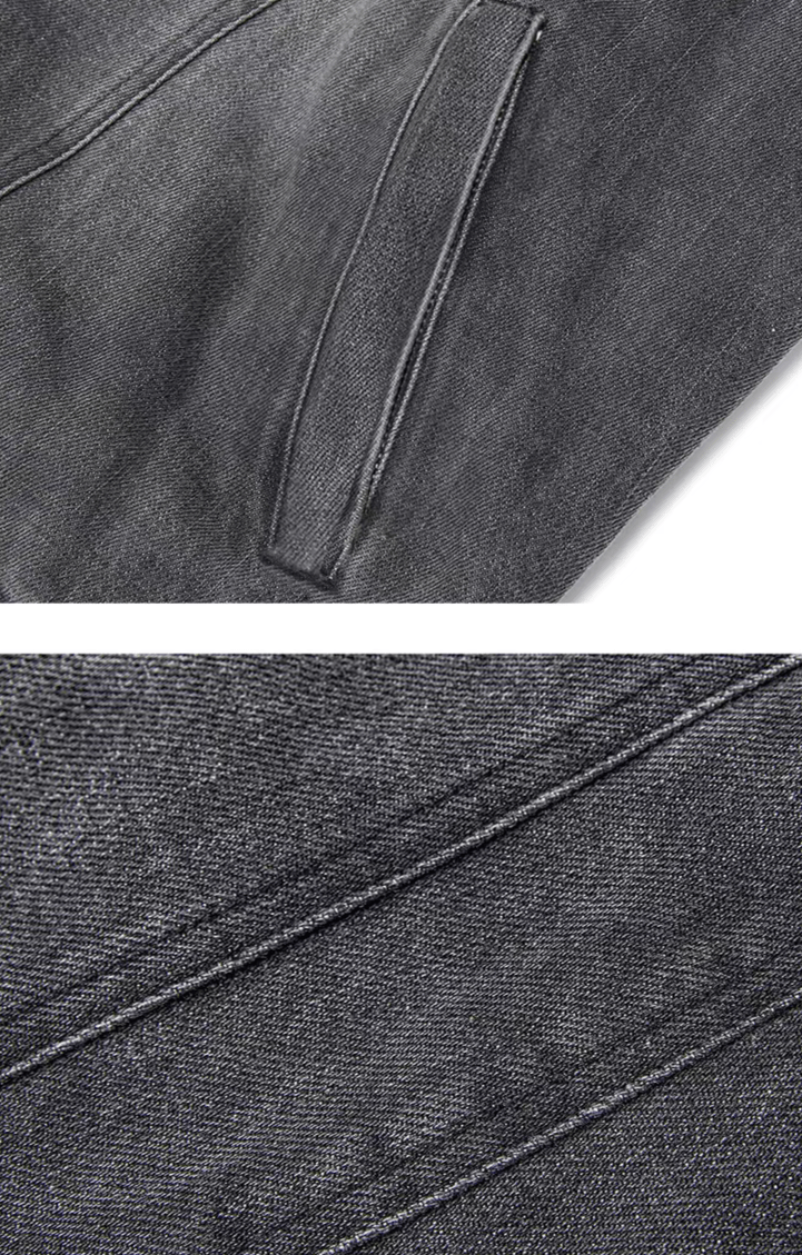 Washed Vintage Heavyweight Denim Jacket - COPPING THREADS - TRECLUB