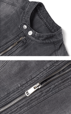 Washed Vintage Heavyweight Denim Jacket - COPPING THREADS - TRECLUB