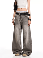 Washed Vintage Straight - Leg Denim - COPPING THREADS - CT Select