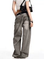 Washed Vintage Straight - Leg Denim - COPPING THREADS - CT Select