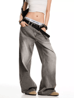 Washed Vintage Straight - Leg Denim - COPPING THREADS - CT Select