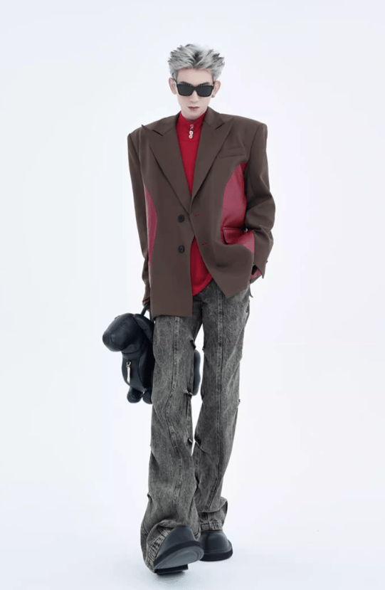 Wasteland style Pleated Denim - COPPING THREADS - CT Select