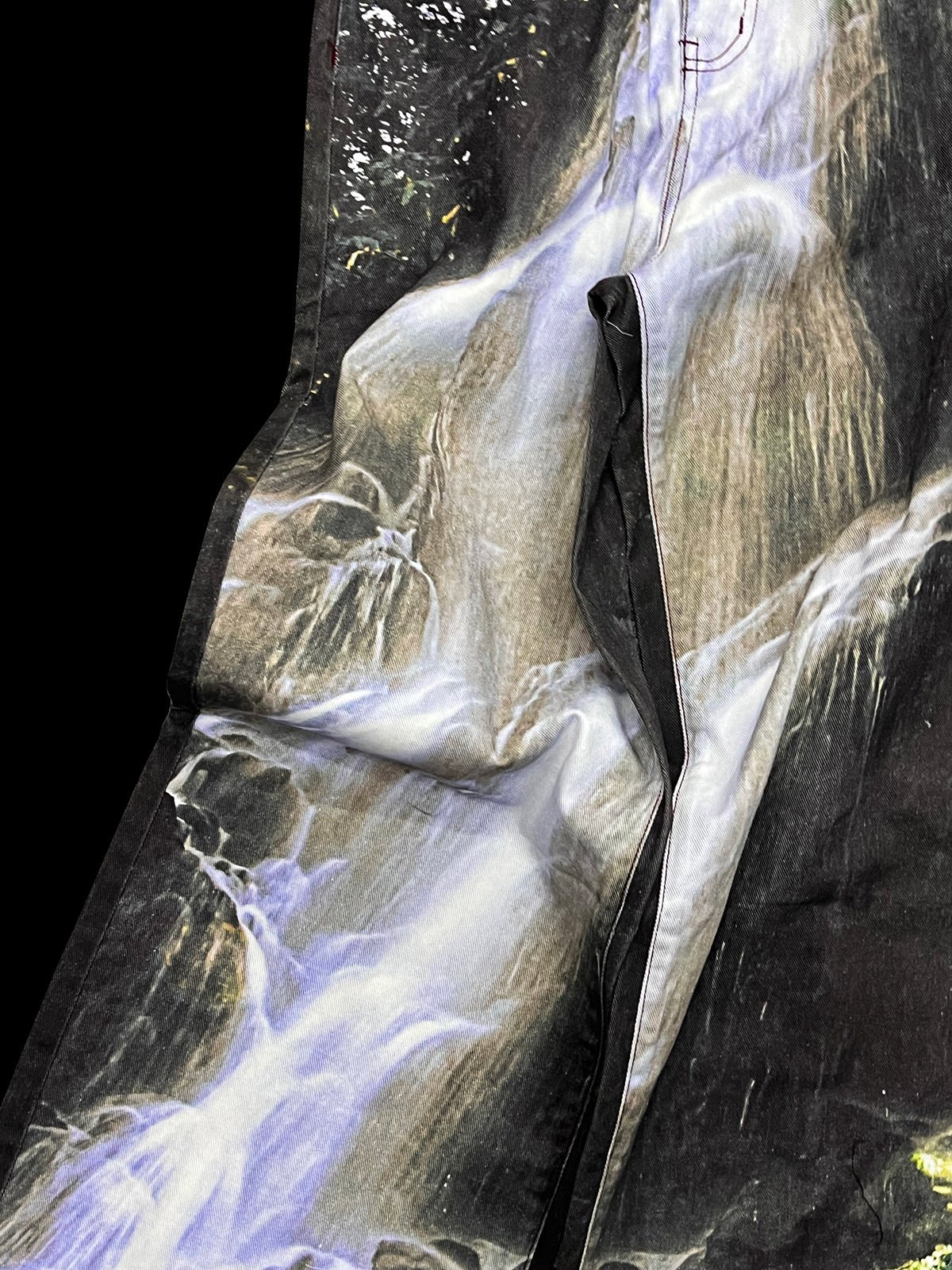 Waterfall Digital Print Baggy Trousers - COPPING THREADS - APRIORITY