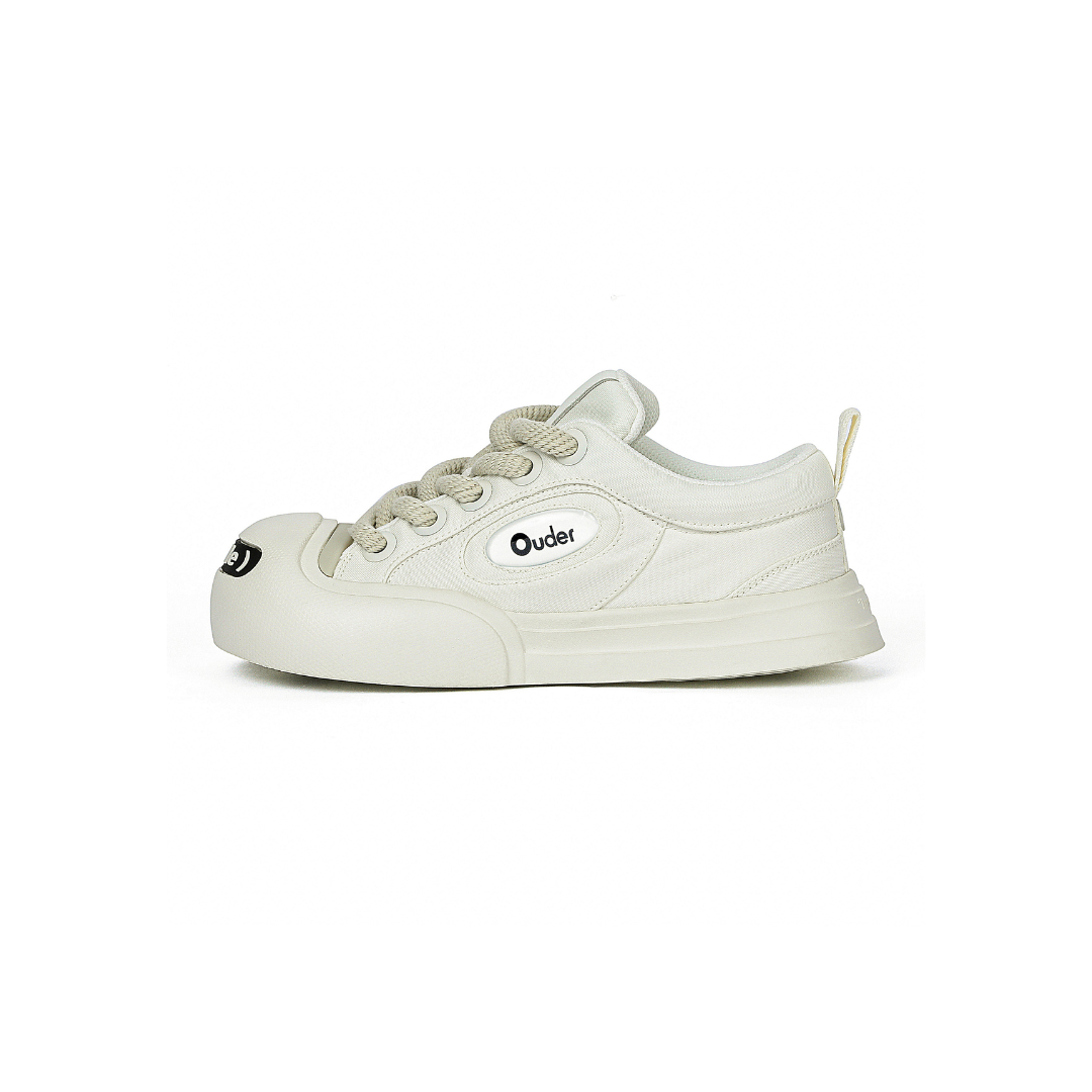 OUDER Smiler Classic Canvas White