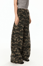 Wide - Leg Camo Blade - Cut Denim - COPPING THREADS - CT Select