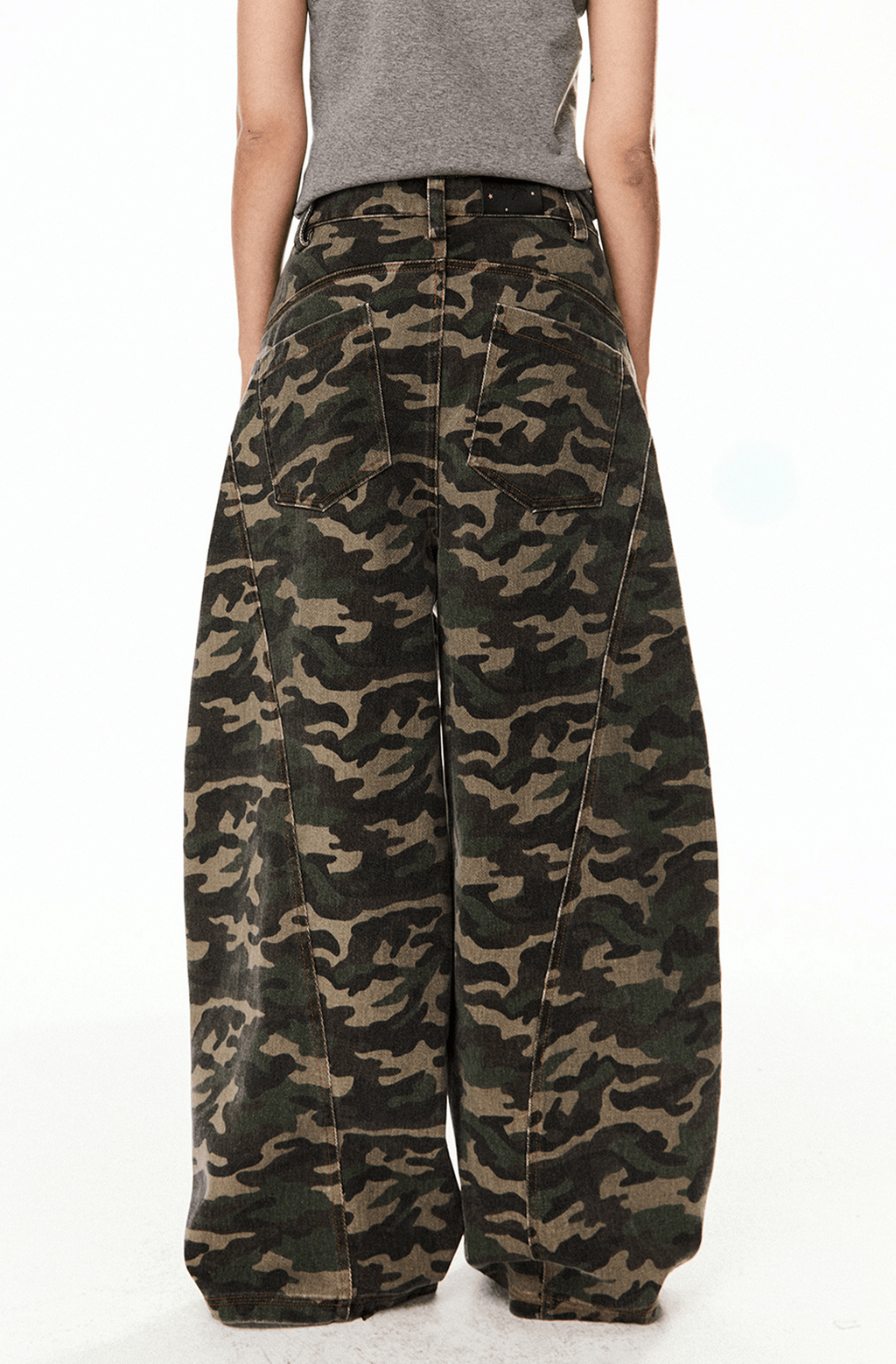 Wide - Leg Camo Blade - Cut Denim - COPPING THREADS - CT Select