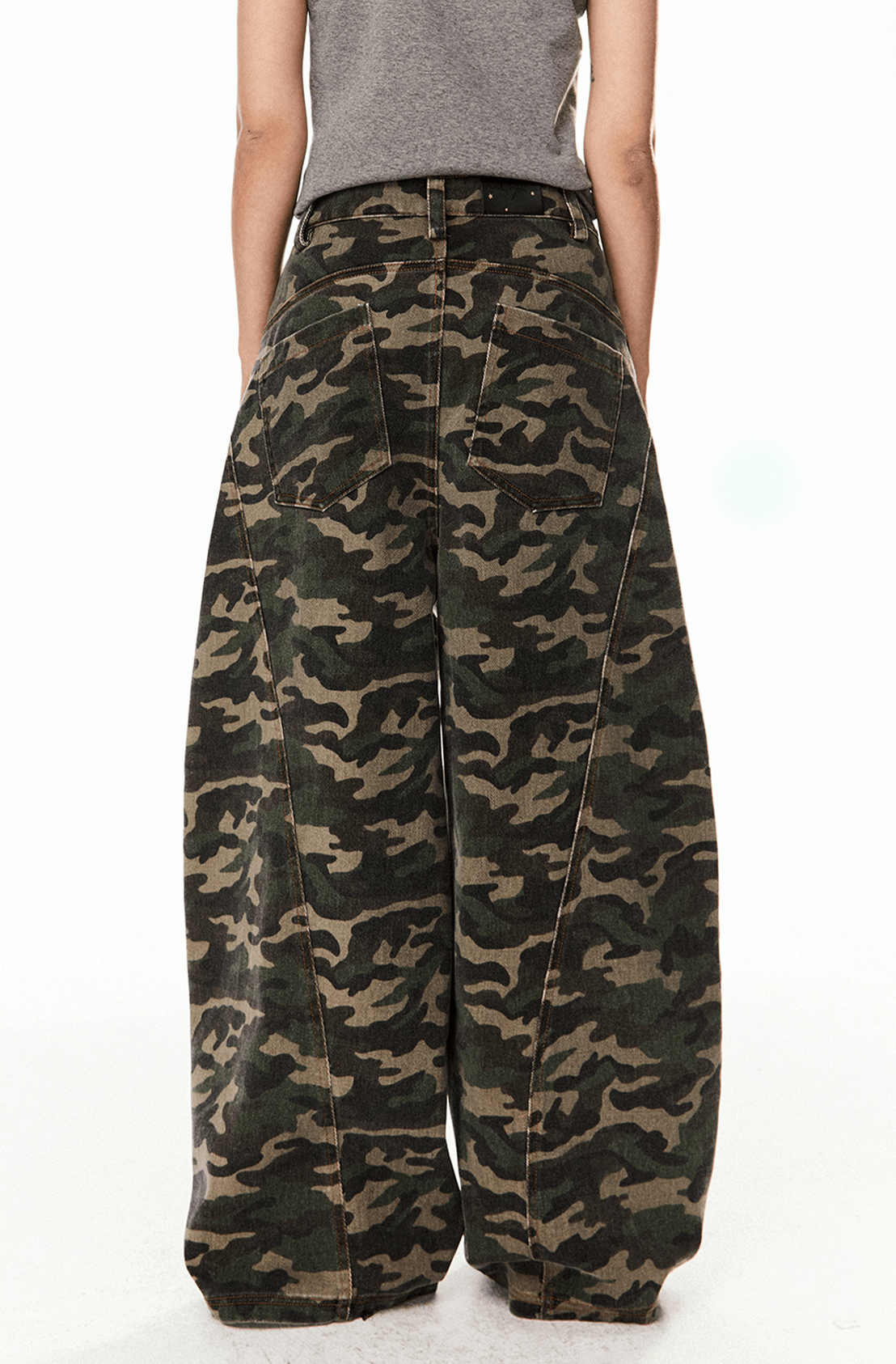 Wide - Leg Camo Blade - Cut Denim - COPPING THREADS - CT Select