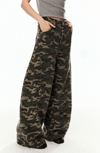 Wide - Leg Camo Blade - Cut Denim - COPPING THREADS - CT Select