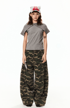 Wide - Leg Camo Blade - Cut Denim - COPPING THREADS - CT Select