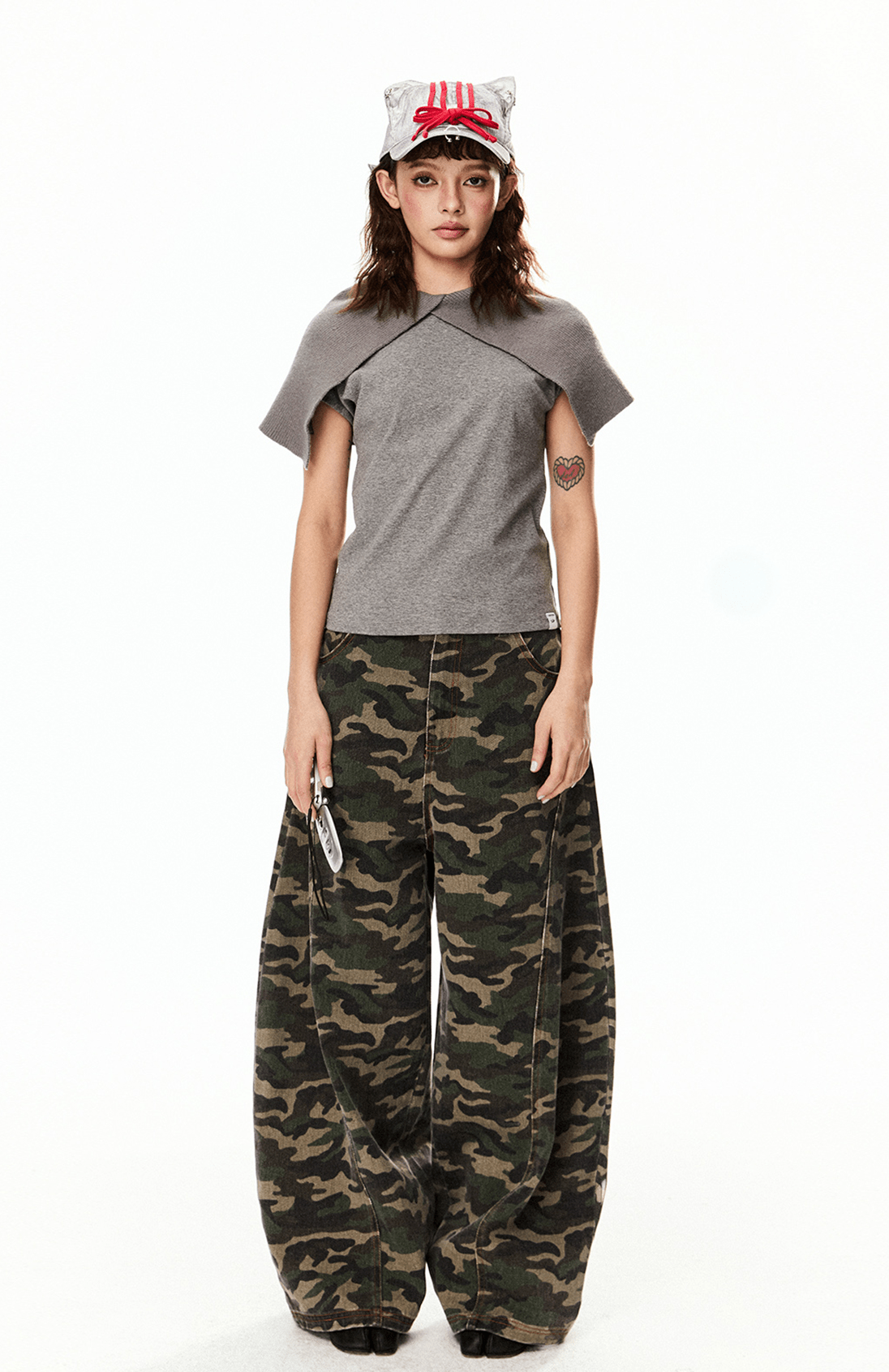 Wide - Leg Camo Blade - Cut Denim - COPPING THREADS - CT Select