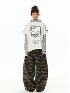 Wide - Leg Camo Blade - Cut Denim - COPPING THREADS - CT Select