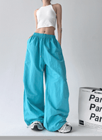 Wide - Leg Drawstring Cargo Trousers - COPPING THREADS - CT Select