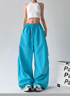 Wide - Leg Drawstring Cargo Trousers - COPPING THREADS - CT Select