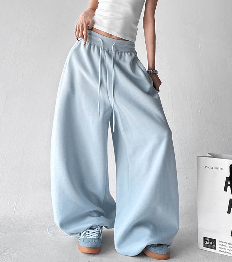Wide - Leg Drawstring Sweatpants - COPPING THREADS - CT Select