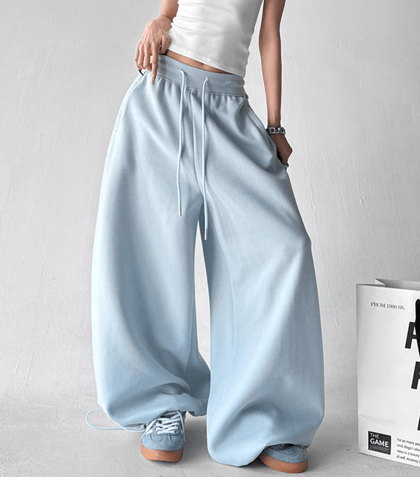 Wide - Leg Drawstring Sweatpants - COPPING THREADS - CT Select
