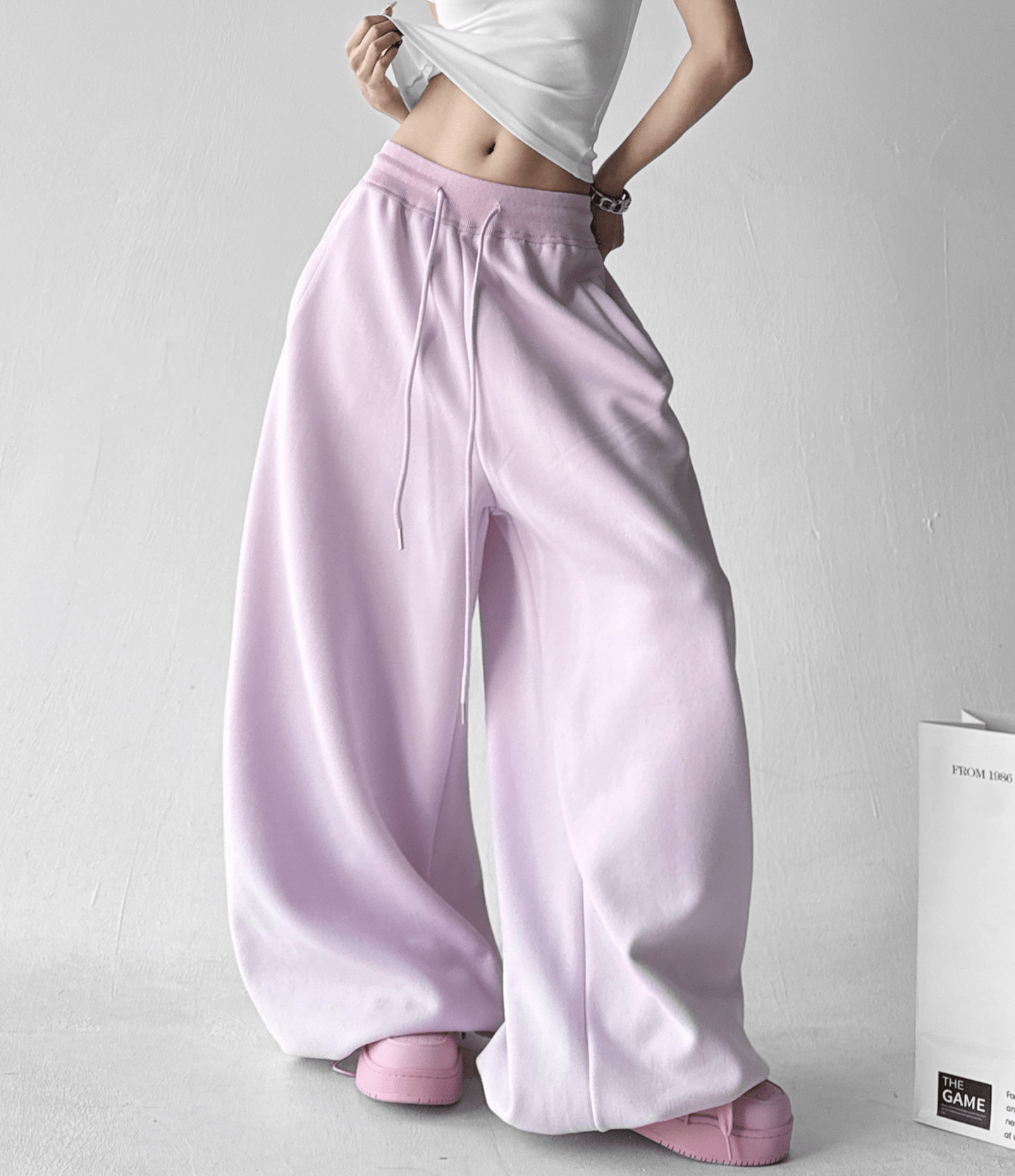 Wide - Leg Drawstring Sweatpants - COPPING THREADS - CT Select