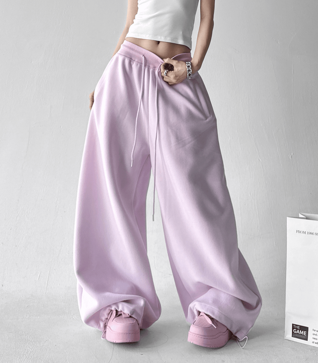Wide - Leg Drawstring Sweatpants - COPPING THREADS - CT Select