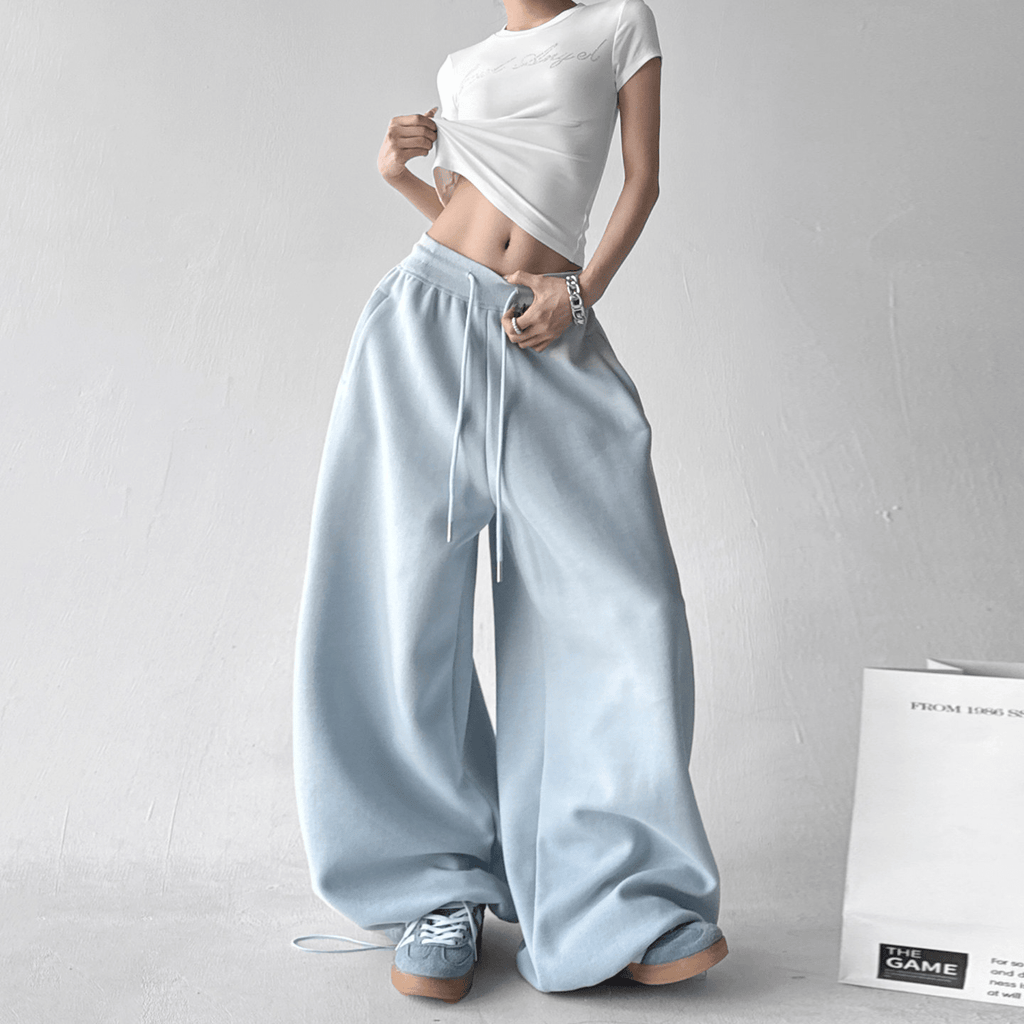 Wide - Leg Drawstring Sweatpants - COPPING THREADS - CT Select