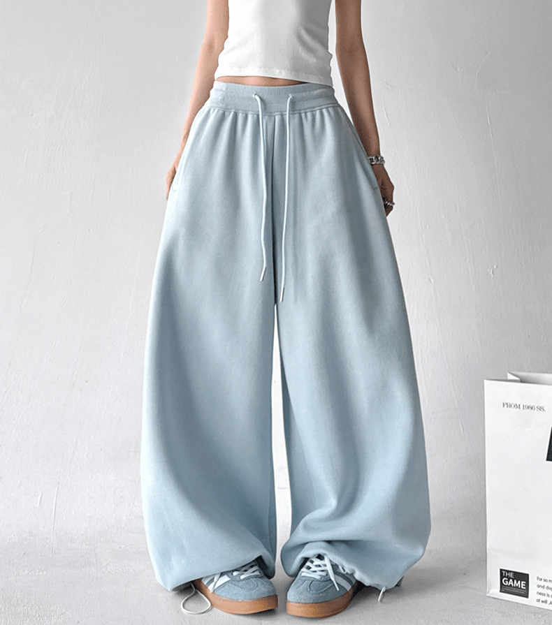 Wide - Leg Drawstring Sweatpants - COPPING THREADS - CT Select