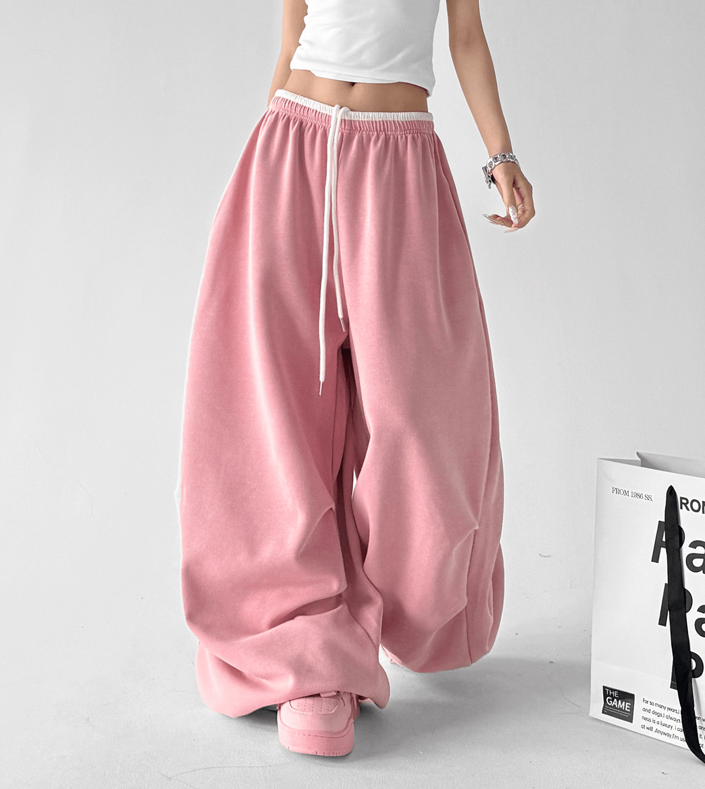 Wide - Leg Drawstring Sweatpants – CT3226 - COPPING THREADS - CT Select