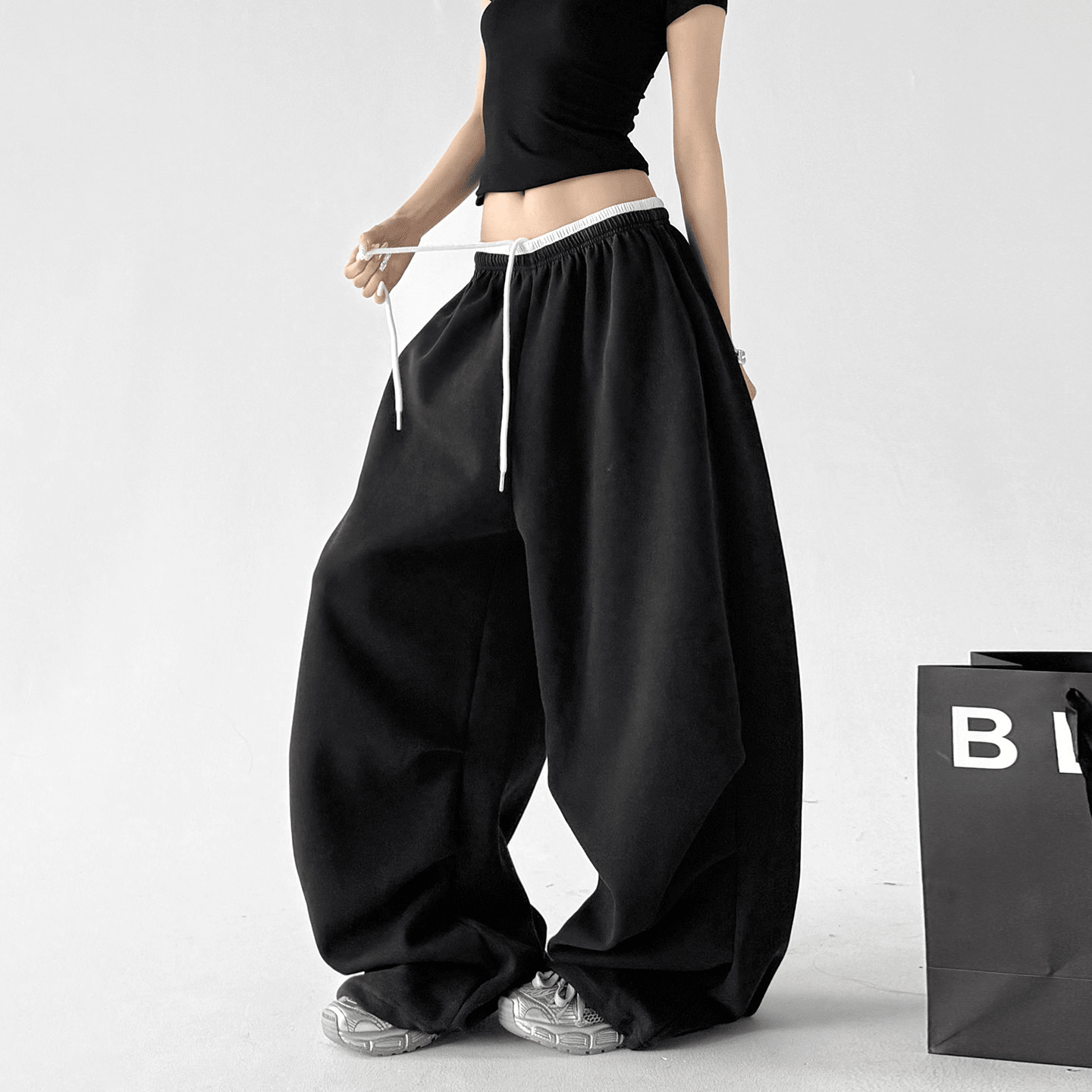 Wide - Leg Drawstring Sweatpants – CT3226 - COPPING THREADS - CT Select
