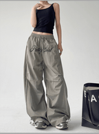 Wide - Leg Letter - Embroidered Paratrooper Pants - COPPING THREADS - CT Select