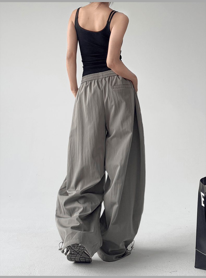 Wide - Leg Letter - Embroidered Paratrooper Pants - COPPING THREADS - CT Select