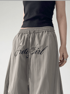 Wide - Leg Letter - Embroidered Paratrooper Pants - COPPING THREADS - CT Select