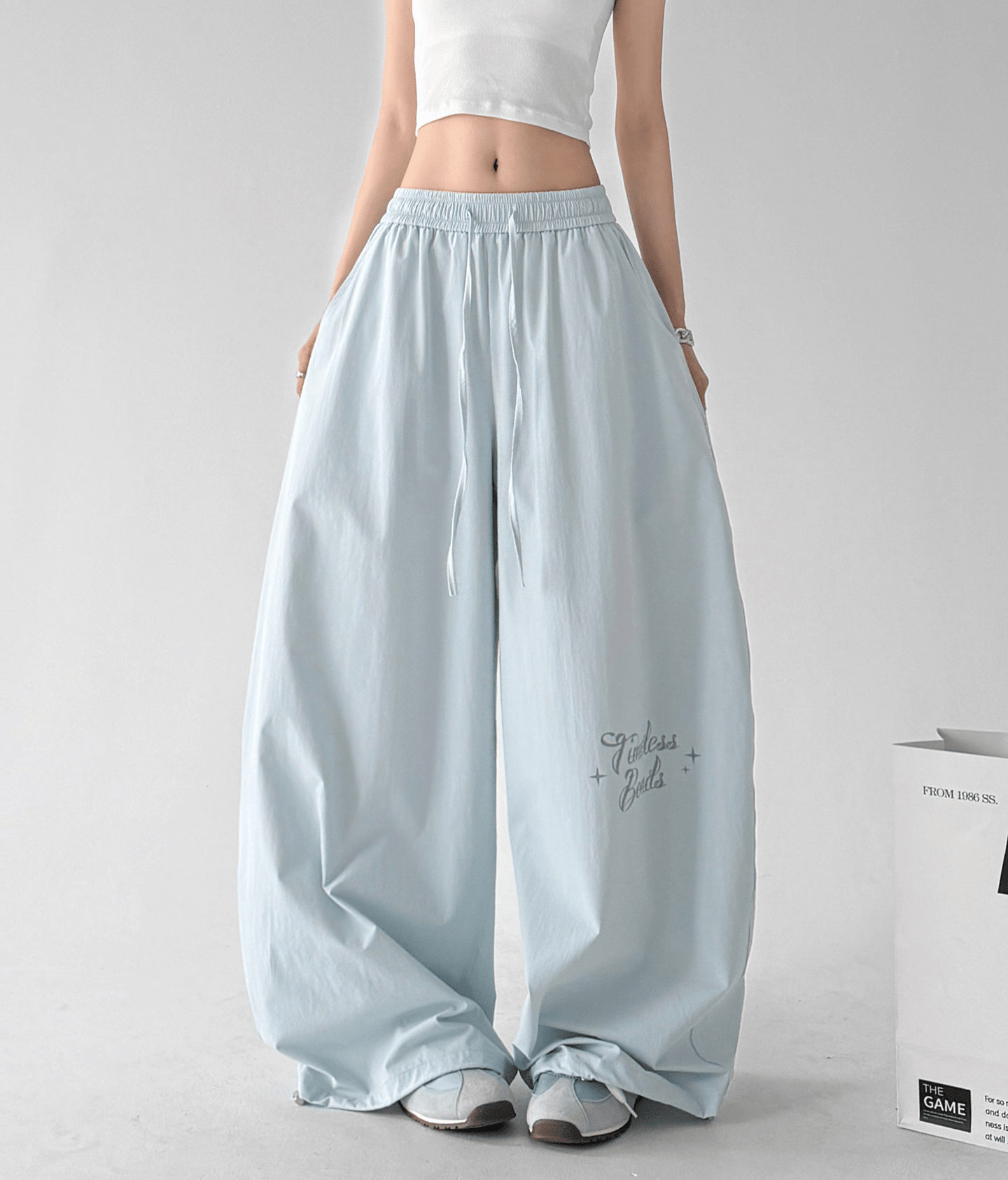 Wide Leg Parachute Cargo Pants - CT66130 - COPPING THREADS - CT Select