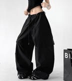 Wide - Leg Parachute Cargo Pants - CT811 - COPPING THREADS - CT Select