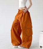 Wide - Leg Parachute Cargo Pants - CT811 - COPPING THREADS - CT Select