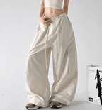 Wide - Leg Parachute Cargo Pants - CT811 - COPPING THREADS - CT Select