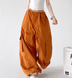 Wide - Leg Parachute Cargo Pants - CT811 - COPPING THREADS - CT Select