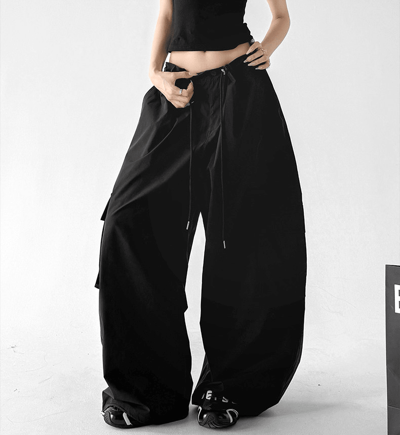 Wide - Leg Parachute Cargo Pants - CT811 - COPPING THREADS - CT Select