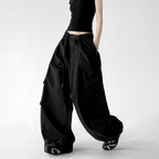 Wide - Leg Parachute Cargo Pants - CT811 - COPPING THREADS - CT Select
