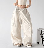 Wide - Leg Parachute Cargo Pants - CT811 - COPPING THREADS - CT Select