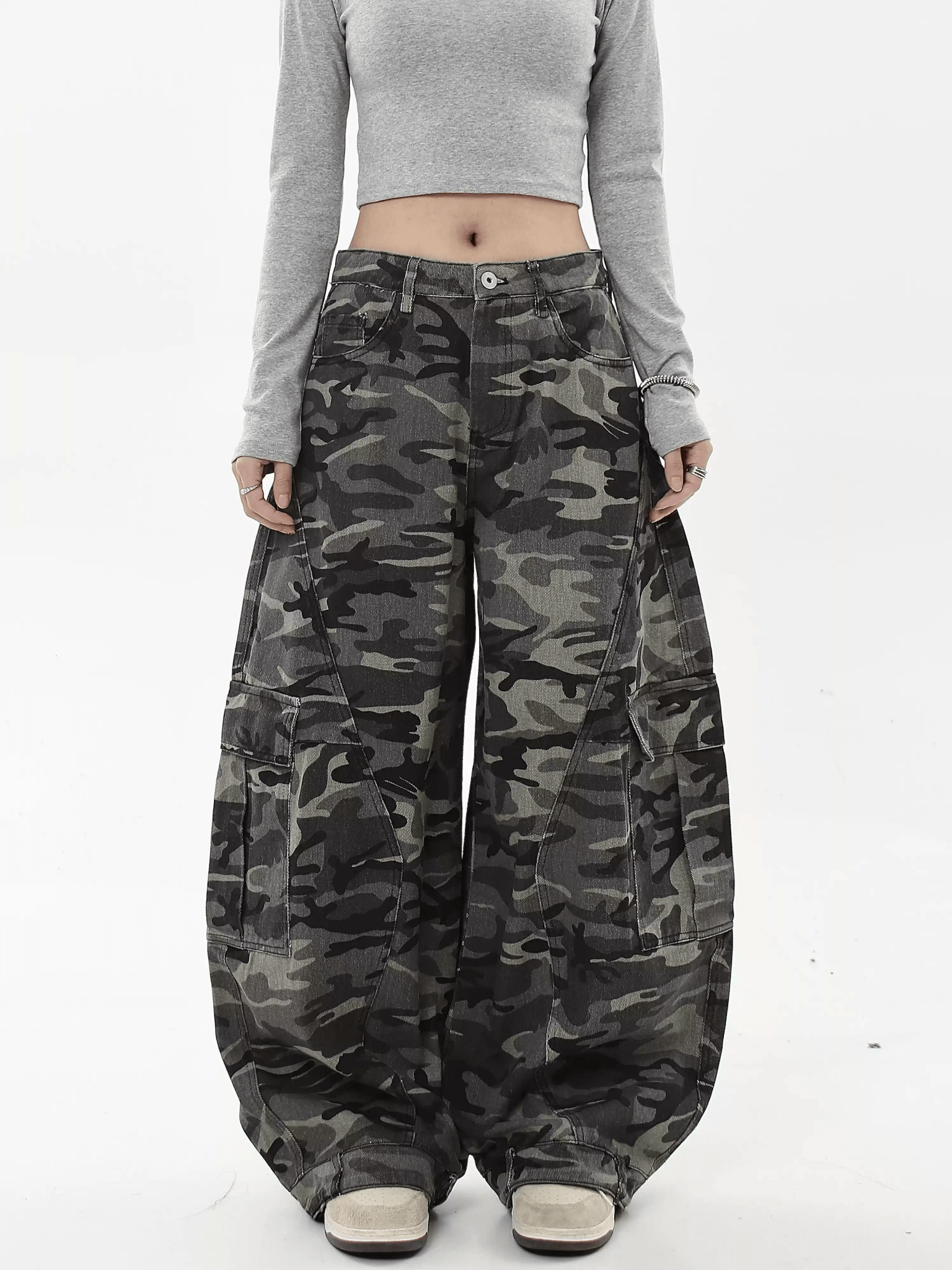 Wide - Leg Recon Blade Camo Cargo Pants - COPPING THREADS - CT Select Hauptbild