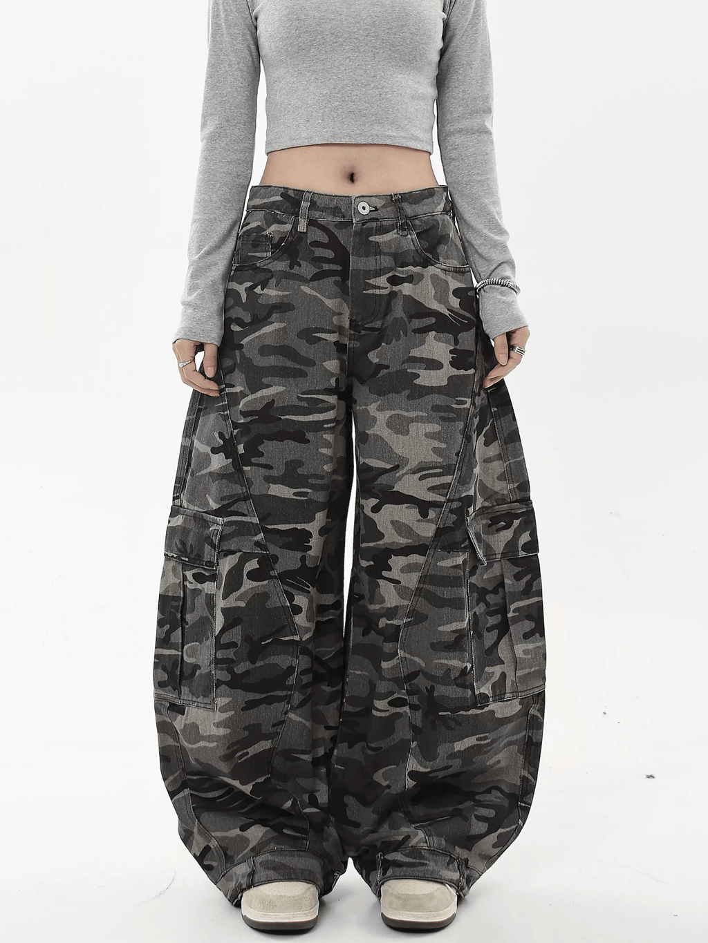 Wide - Leg Recon Blade Camo Cargo Pants - COPPING THREADS - CT Select