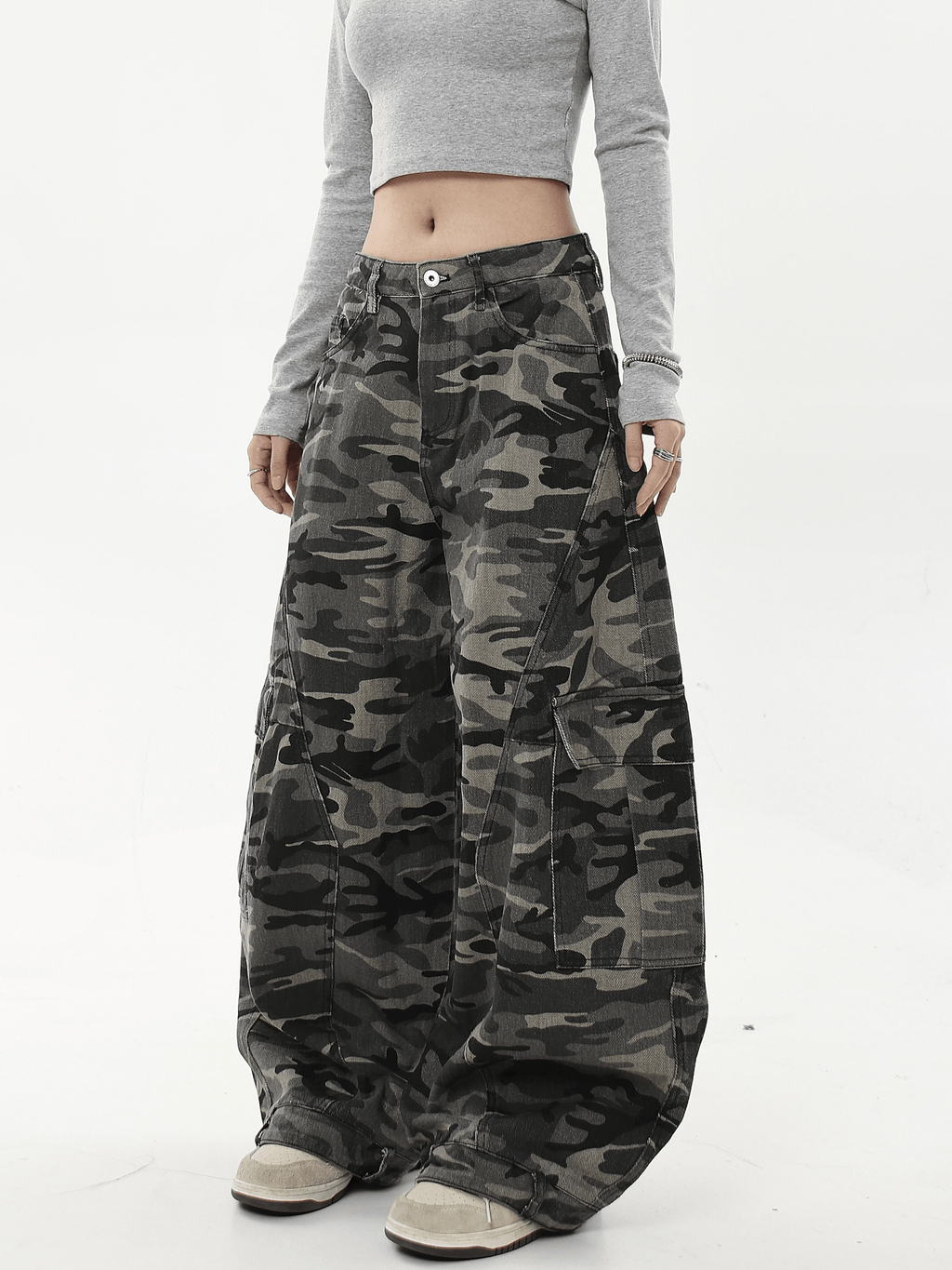Wide - Leg Recon Blade Camo Cargo Pants - COPPING THREADS - CT Select