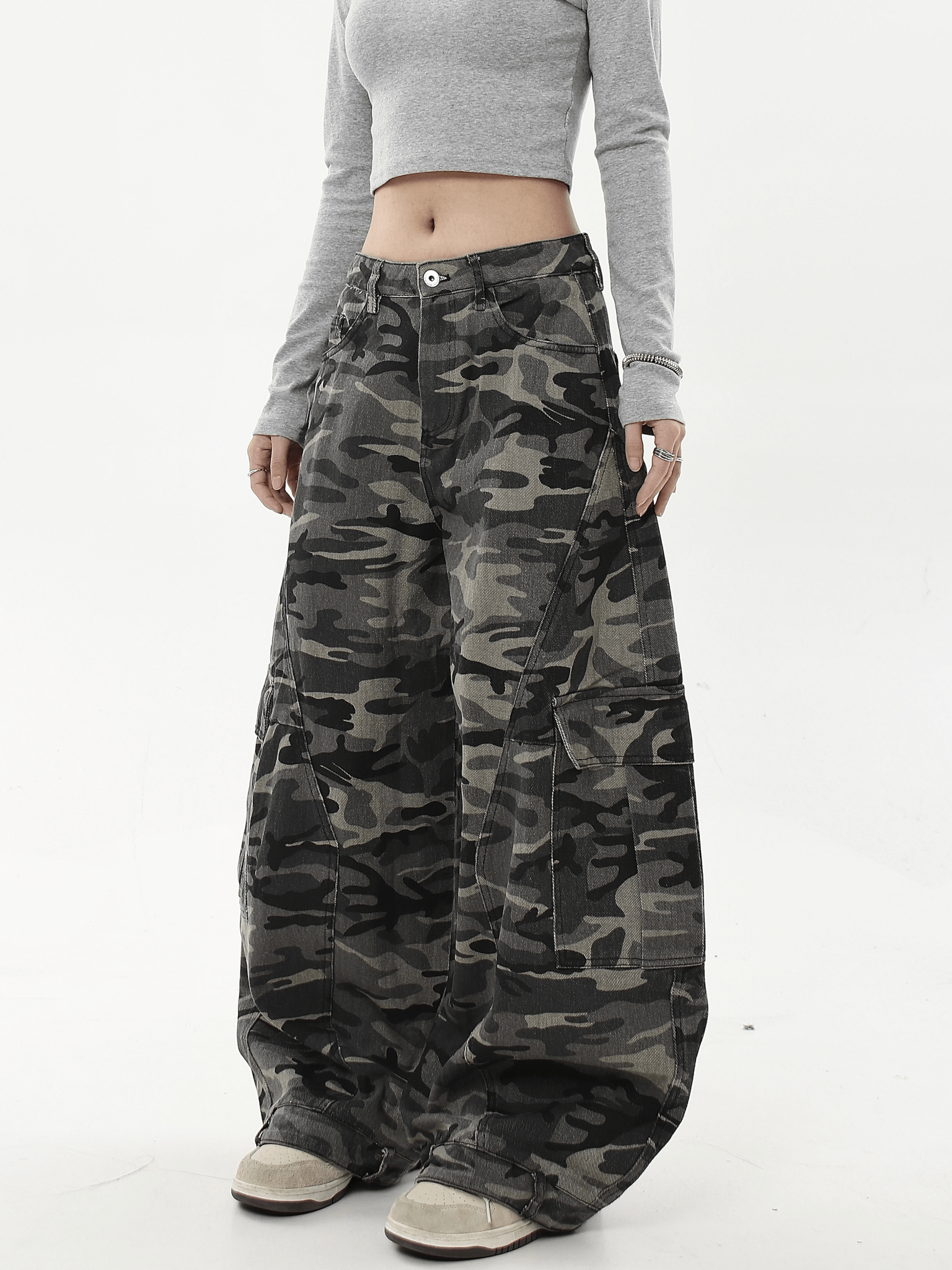 Wide - Leg Recon Blade Camo Cargo Pants - COPPING THREADS - CT Select