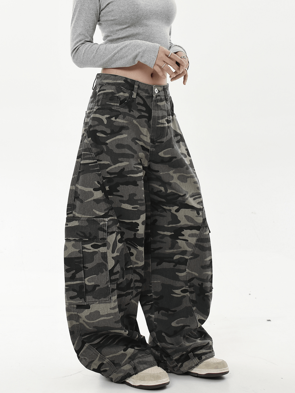Wide - Leg Recon Blade Camo Cargo Pants - COPPING THREADS - CT Select