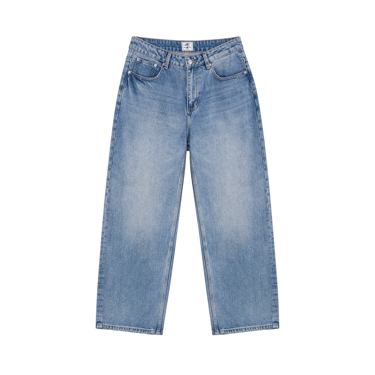 Wide-Leg Straight Jeans - COPPING THREADS - IDLT 메인 이미지