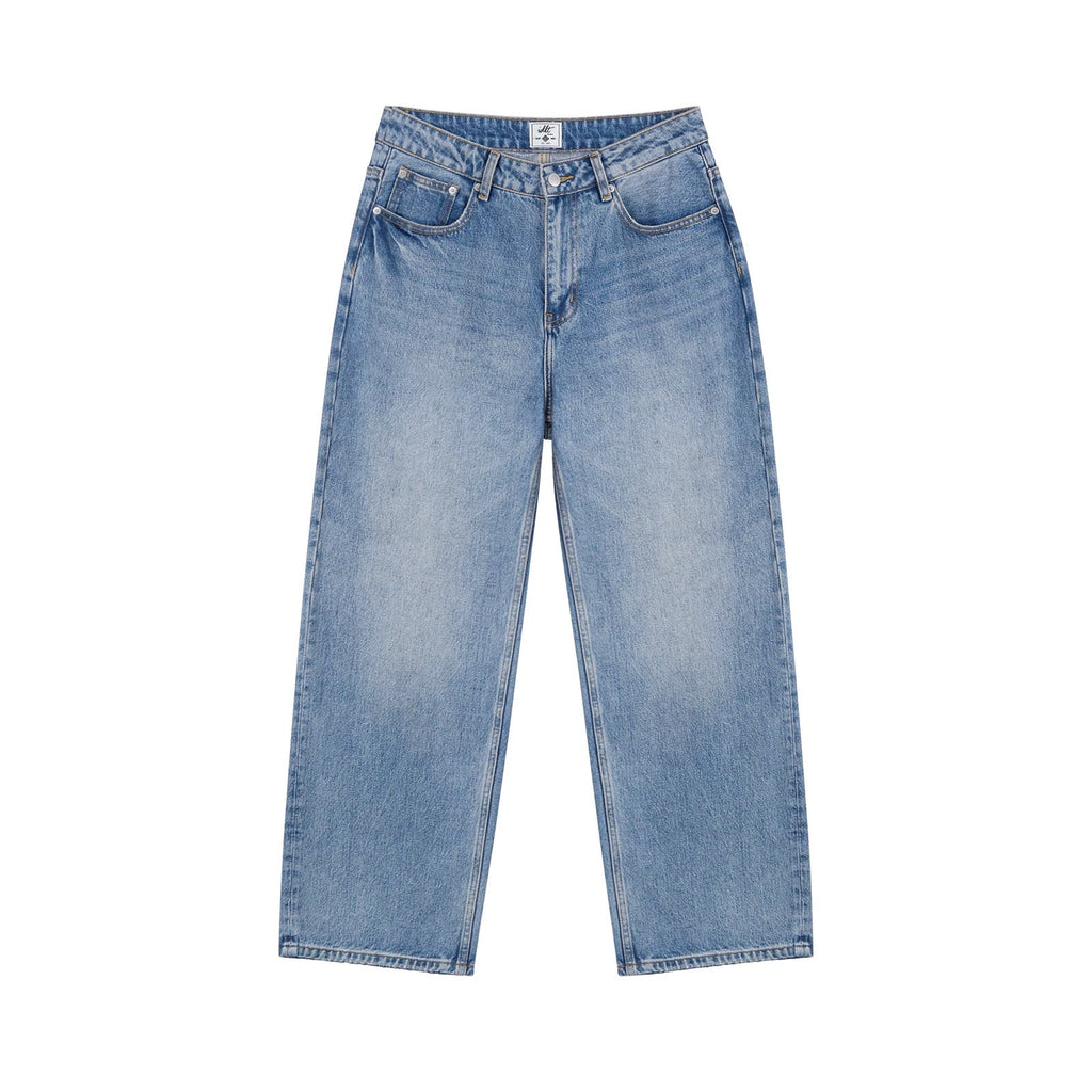 Wide-Leg Straight Jeans - COPPING THREADS - IDLT