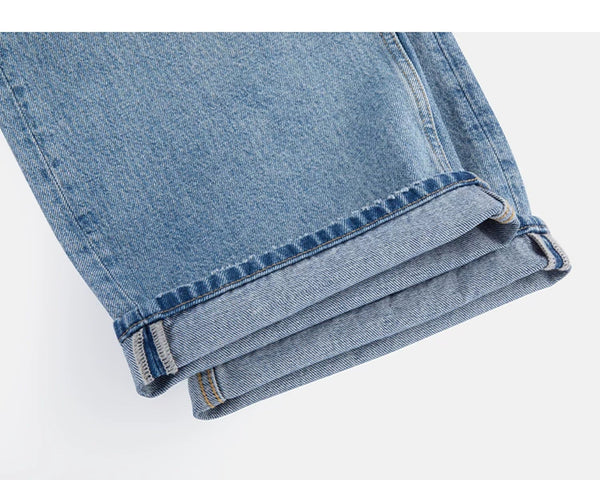 Wide-Leg Straight Jeans - COPPING THREADS - IDLT